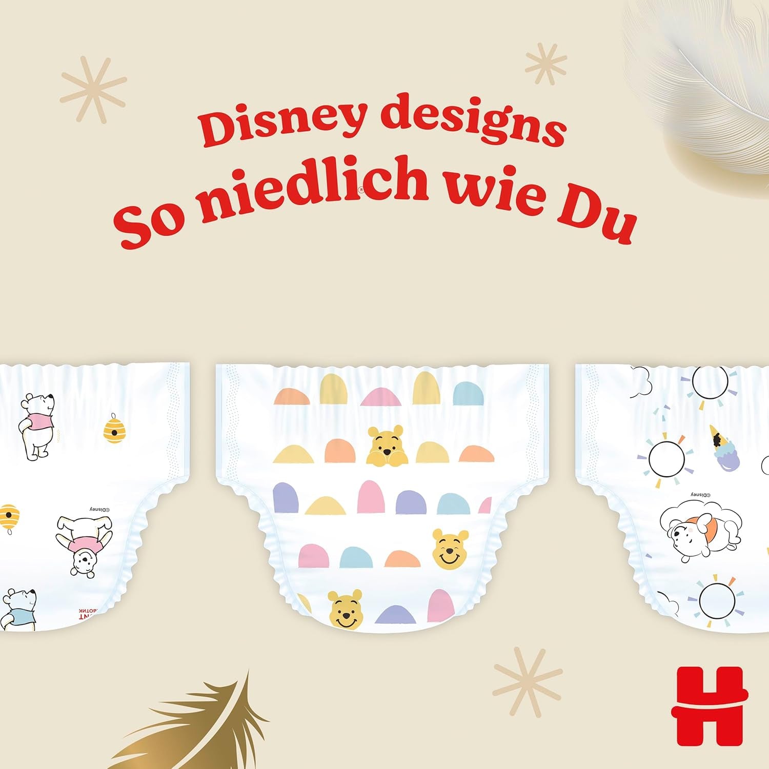 Huggies Newborn bleer, størrelse 2, 116 bleer (2 x 58), halvmåneders æske