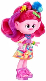 Mattel DREAMWORKS TROLLS Together Strong - Hår-Tastic Queen Poppy Fashion Doll - 15+ tilbehør, Glitter Kam, Vaskbar Glitter Gel, For Alders 3+, HNF25 Naty Shop Dolls