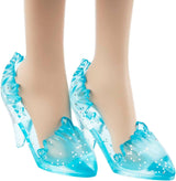 Elsa Mattel Disney Frozen Doll, Frozen Doll, Kambart blondt hår, Positionerbare, Aftagelige Sko, Disney Gaver, Alder 3+ Legetøj, HLW47