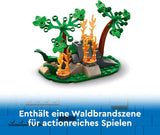 LEGO City Brandslukningsfly, Børnelegetøjsfly brandmandssæt, byggesæt med 3 brandmandsfigurer og branddekoration, fremragende gaveidé til drenge og piger fra 6 år 60413 Byggesæt Besuche den LEGO-Store