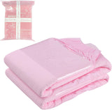 CutiePlusU voksenbleer, tør overflade, maksimal absorptionsevne natten over, engangsinkontinensble - blå, lyserød, hvid, 3-pak (medium 71-96 cm)