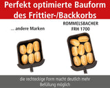 ROMMELSBACHER Varmluftfrituregryde med vindue FRH 1700, 10 programmer, lydløs Hvidevarer Naty Shop