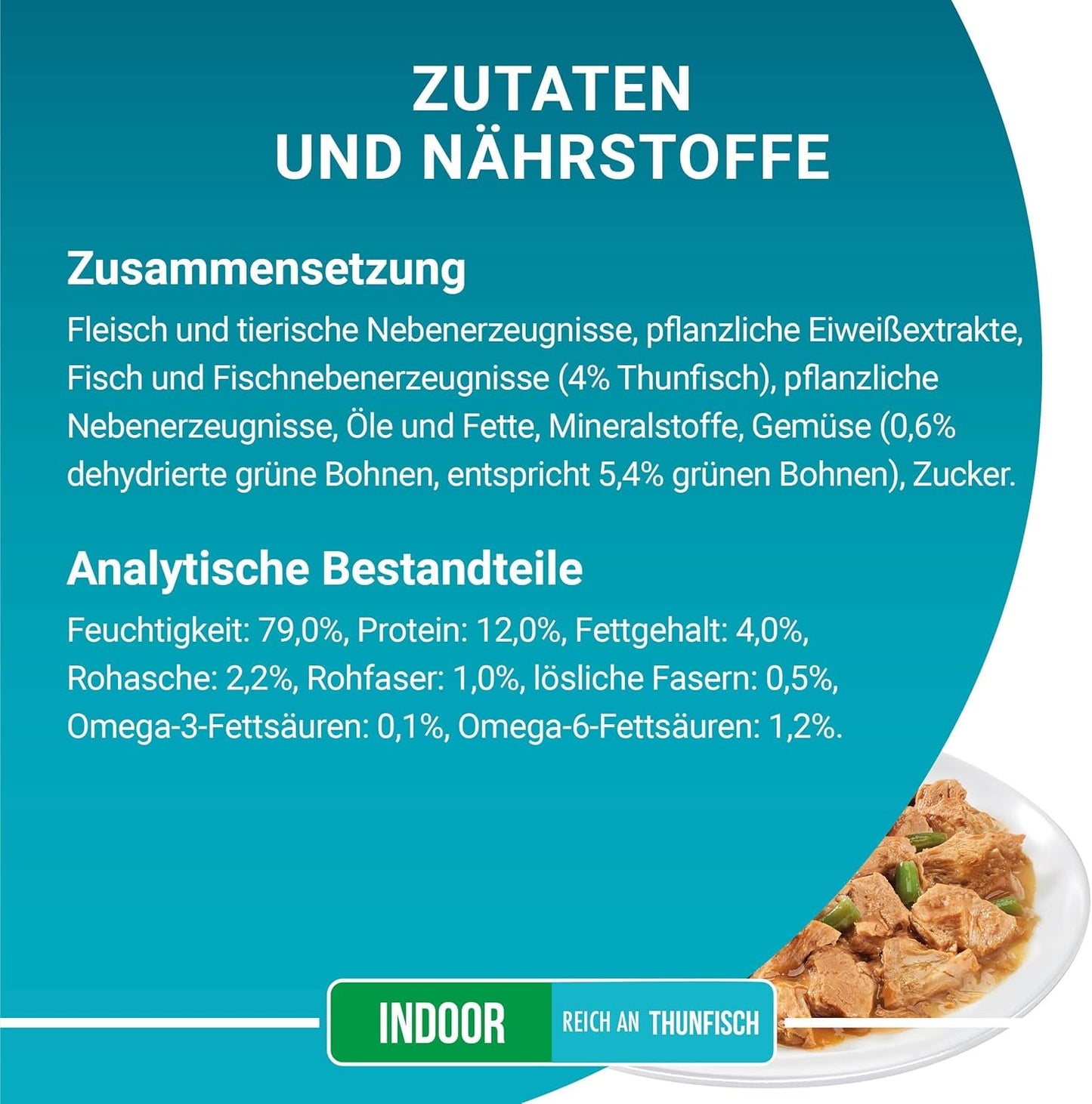 PURINA ONE indendørs formel våd kattefoder, møre bidder i hjemmelavet tunsauce, pakke med 26 (26 x 85 g)