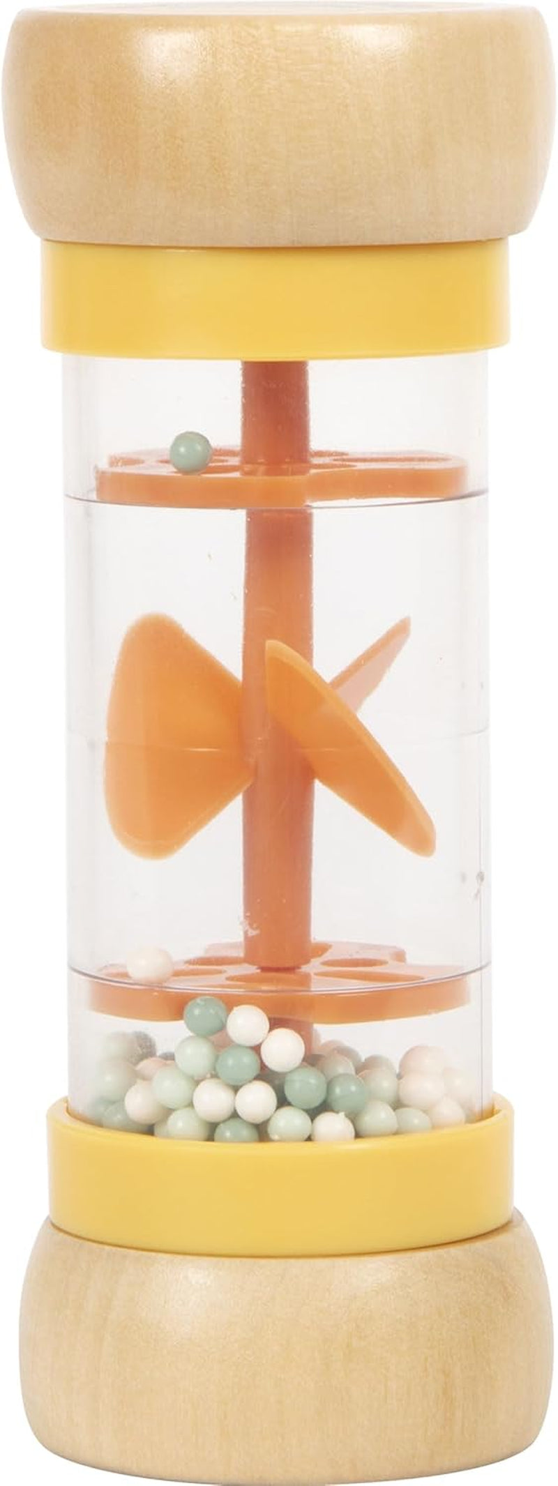 Small Foot rainmaker rangle "Safari", fascinerende sanselegetøj i træ, til børn fra 6 måneder, 12458 Baby Toys Naty Shop
