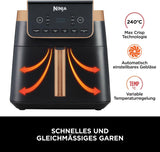 Ninja Air Fryer MAX PRO AF180EUCP, 6,2 liter, oliefri Naty Shop Appliances