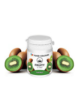 Madfarvepulver naturlig farve Fruity Line BLUEBERRY 20G naturligt farvepulver til cremer glasur svampdej i pulverform madfarve til drinks gelé