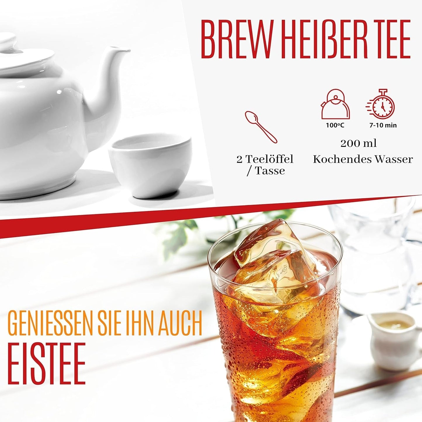 VITSTORM® BIO TEE Mom & Kids - Te til kvinder og ammende - Rooibos, æble, fennikel, citronmelisse, alchemilla, jordbær - Afslappende te - Frugtagtig og lækker - Koffeinfri - Urtete 100 g