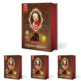 Reber Mozart kugler med mørk chokolade, pakke med 6 med marcipan og nougat, vegansk - 1 x 120 g