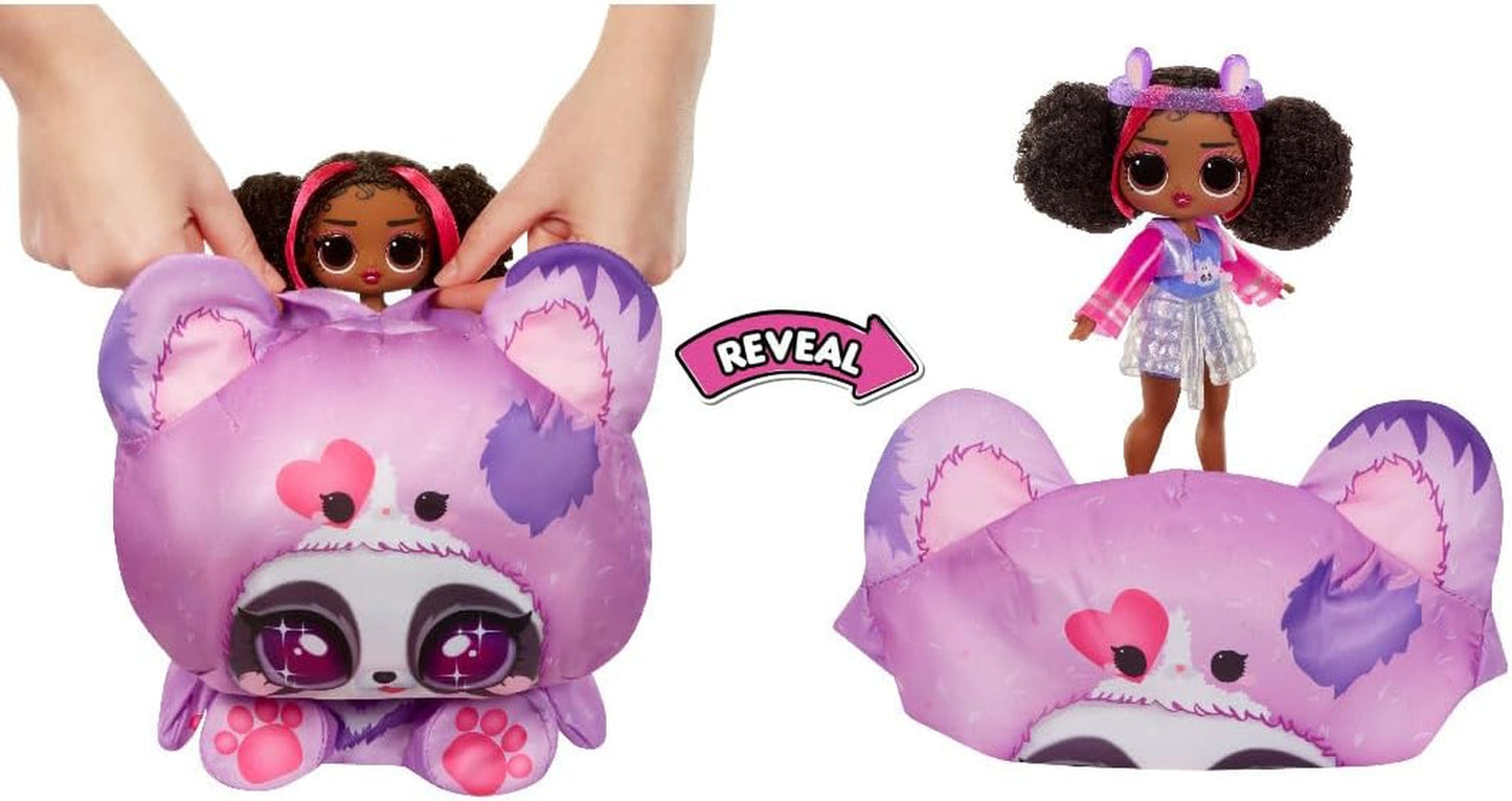 LOL overraskelse! Preteen-kostume, overraskelsesbøjler, sød modedukke med lilla panda oppusteligt kostume og masser af overraskelser, inklusive fantastisk mode og tilbehør - Ideel til børn fra 4 år og opefter