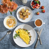 Zen Buffet porcelænsservisesæt, service til 6 (30 stk), hvid (kopper)