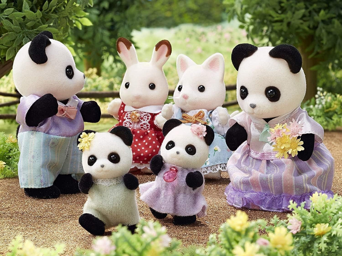 Sylvanian Families L5529 Panda Family - Dukkehusfigurer