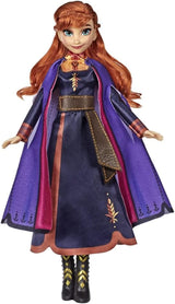 Disney Frozen 2 Frosne Anna Music Singing Doll i lilla kjole Legetøj fra 3 år og opefter 57237830 Multicolor