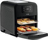 Tefal Easy Fry Ovn & Grill 9-I-1 Hot Air Fryer, 11 L Til 6 portioner, 7 tilbehør, 8 programmer, opskrifter online Hvidevarer Naty Shop