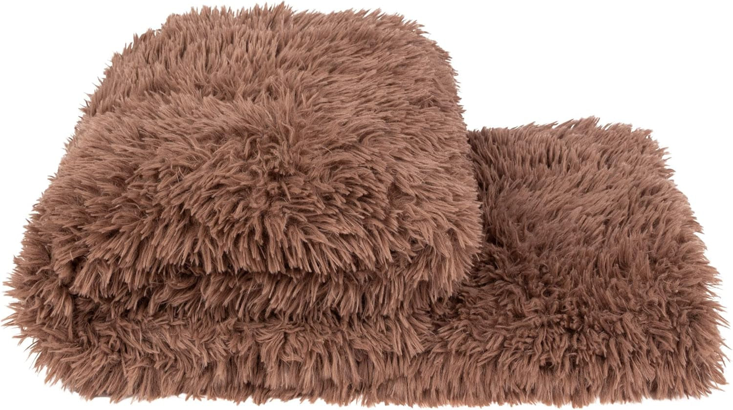 "Zoepritz siden 1828" Fluffy Voluminøst Og Langhåret Faux Fur Tæppe 140X190 Cm 090 Ler "Fra "Zoepritz siden 1828" 203290-090-140X190 090 Beige Senge og Tæpper siden 1828' Brun