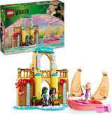 LEGO Wicked Glinda, Elphaba og Nessarose på Shiz University Sejlbåd og 3 Figurer Legetøjsbåd Gave til piger og drenge 7 år gamle dukkehuselskere 75681 Byggesæt Besuche den LEGO-Store Standardtitel