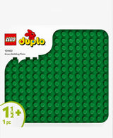 LEGO DUPLO byggeplade i grøn, Byggelegetøj til småbørn fra 18 måneder, Til visning af modeller, Giver førskolebørn mulighed for at bygge kreativt og lege fantasifuldt, Pædagogisk legetøj 10460 Byggesæt Besuche den LEGO-Store
