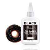 Fedtopløselig madfarve 55 g, hvid oliebaseret madfarve til chokolade, fondant, macaron, kagepynt, koncentreret oliebaseret madfarve til bagning, madlavning, glasur, cupcakes