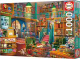 Educa - Puslespil med 1000 brikker for voksne | Bibliotek. Mål: 68 X 48 cm. Inkluderer Fixpuzzle puslespil lim. I 14 år (19925) Puzzle Naty Shop