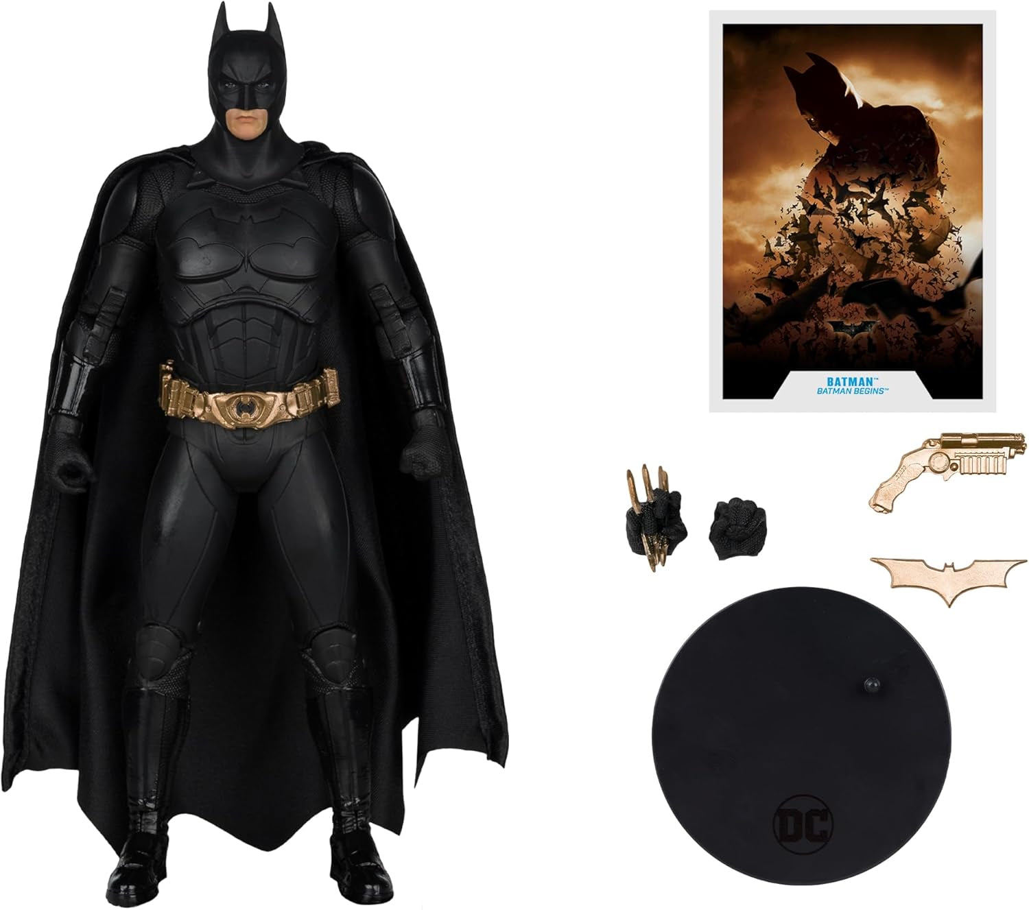 Mcfarlane Batman begynder DC Multiverse Action Figur Batman 18 Cm Action figurer Naty Shop