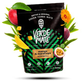 Green Mate Green Mango & Maracuya 0,5 kg | Mate frugt te | The exotic taste of Mate tea The power of cooling | Naturlig stimulering | Mate Tea fra Brasilien | 500 g