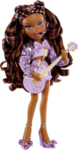 BRATZ Pop Starz Sasha – Modedukke med samlernøglering, outfit og musikalsk tilbehør