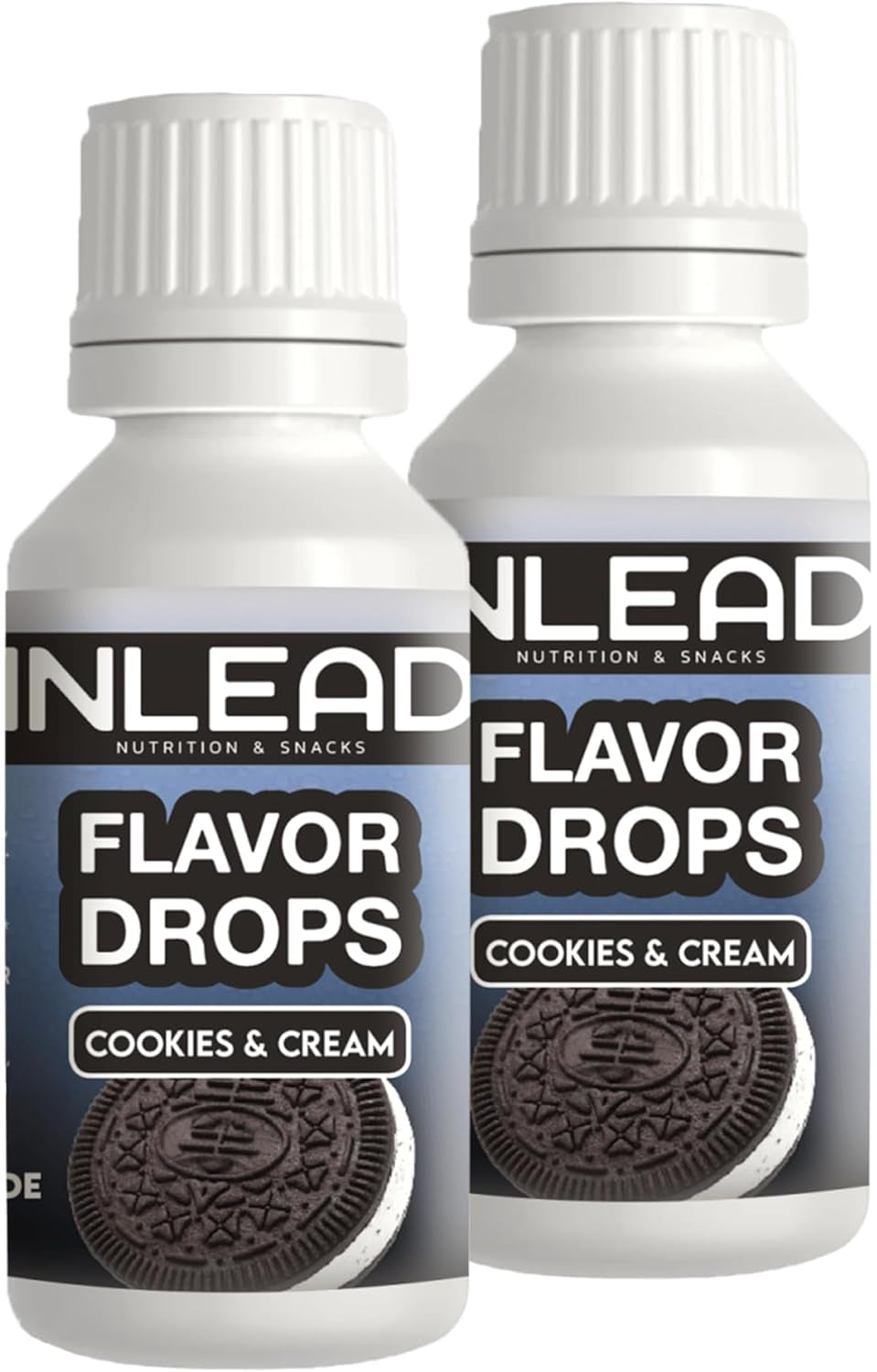 - smagsdråber | Sukkerfri og kaloriefri smag til sødemidler Naty Shop 2X 30Ml Cookie Cream - Keks