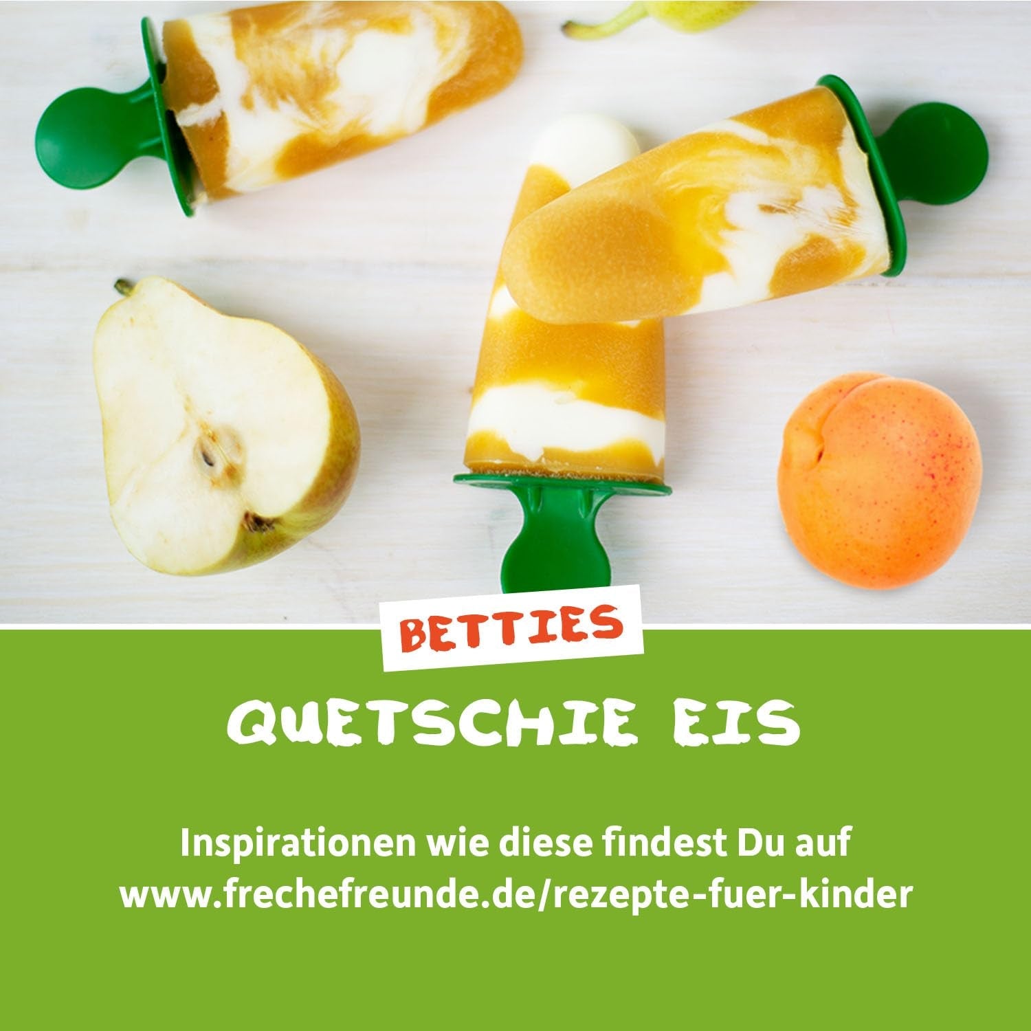 FRECHE FREUNDE Økologisk frugtpose, der kan presses sammen Æble Kanel Pære Ris Spelt frugtpuré med korn til babyer 6 måneder+ Vegansk 6-pak (6 x 100 g)