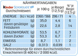 Kinder Chocolate - Fyldt mælkechokoladebarer - 1 pakke indeholdende 24 individuelle barer (24 x 12,5 g).
