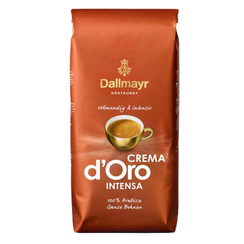 Crema d'Oro INTENSA Hele bønner, 8 x 1000g (8000g) - Kaffe fra