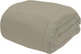 Italiensk sengetøj, vinterdyne, taupe/creme, 250X200Cm Dyner og dyner Naty Shop
