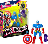 Mixmashers Marvel Captain America Avengers Mix-og-match actionfigurer og tilbehør Actionfigurer Naty Shop