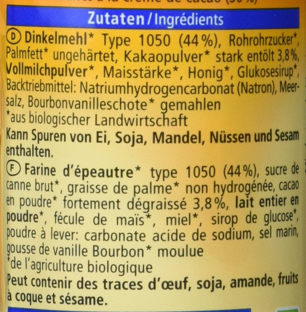 Dobbeltkiks med økologisk spelt, 90g