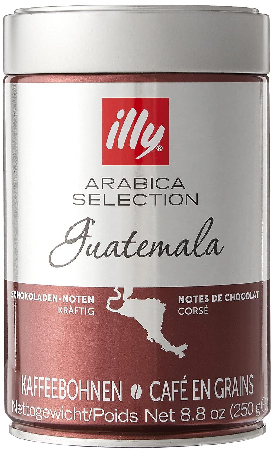illy kaffebønner, udvalg af Arabica kaffebønner, Guatemala, pakke med 6 (6 x 250 g)