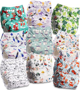 Littles og Bloomz FLP2-0406 Standard Clip Genanvendelig ble, 4 bleer