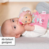 BABY født til babyer Gebyr Blød kropsdukke med fingerlommer i armene 26 cm høj hånddukke 834695 Zapf Creation
