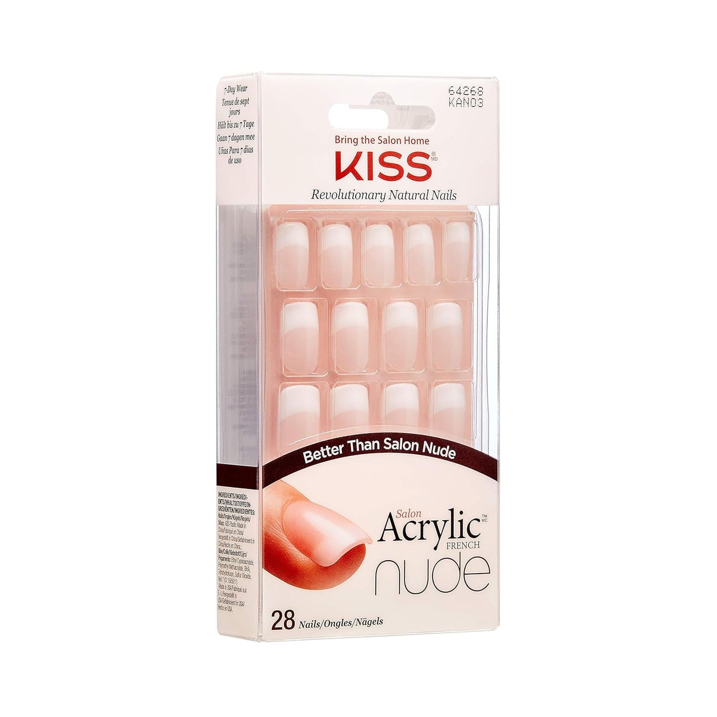 Kiss Nude Nails Cashmere & Nude Nails Fantastiske negle
