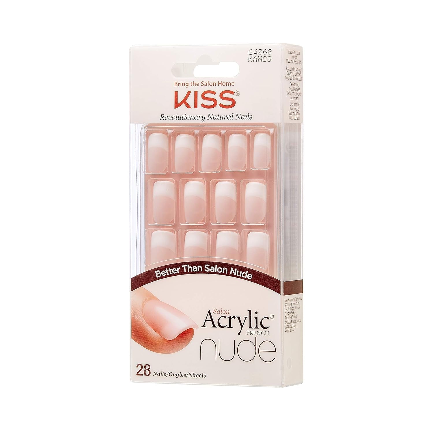 Kiss Nude Nails Cashmere & Nude Nails Fantastiske negle