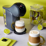 NESCAFÉ DOLCE GUSTO DeLonghi Dolce Gusto Genio S EDG226.A, Kapsel-espressomaskine inkl. 3 kapsler, kompakt design, justerbar drypbakke, 0,8 l, aftagelig vandtank, 1470 W, antracit