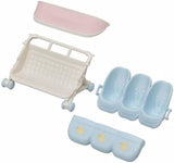 Sylvanian Families L5533 Triplets Klapvogn - Dukkehus Legesæt Naty Shop Dukker