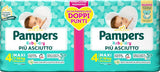 Pampers Baby Dry Maxi Twin Pack bleer, str. 4 (7-18 kg), 48 bleer