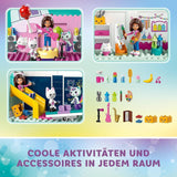 Lego 10788 Gabbys dukkehuslegetøjssæt, 8 værelser og 4 etager Gabbys dukkehuslegetøj med Pandi, Meerkat, Kuchi figurer og tilbehør, gave til 4-årige piger, drenge og børn Byggesæt Besuche den LEGO-Store