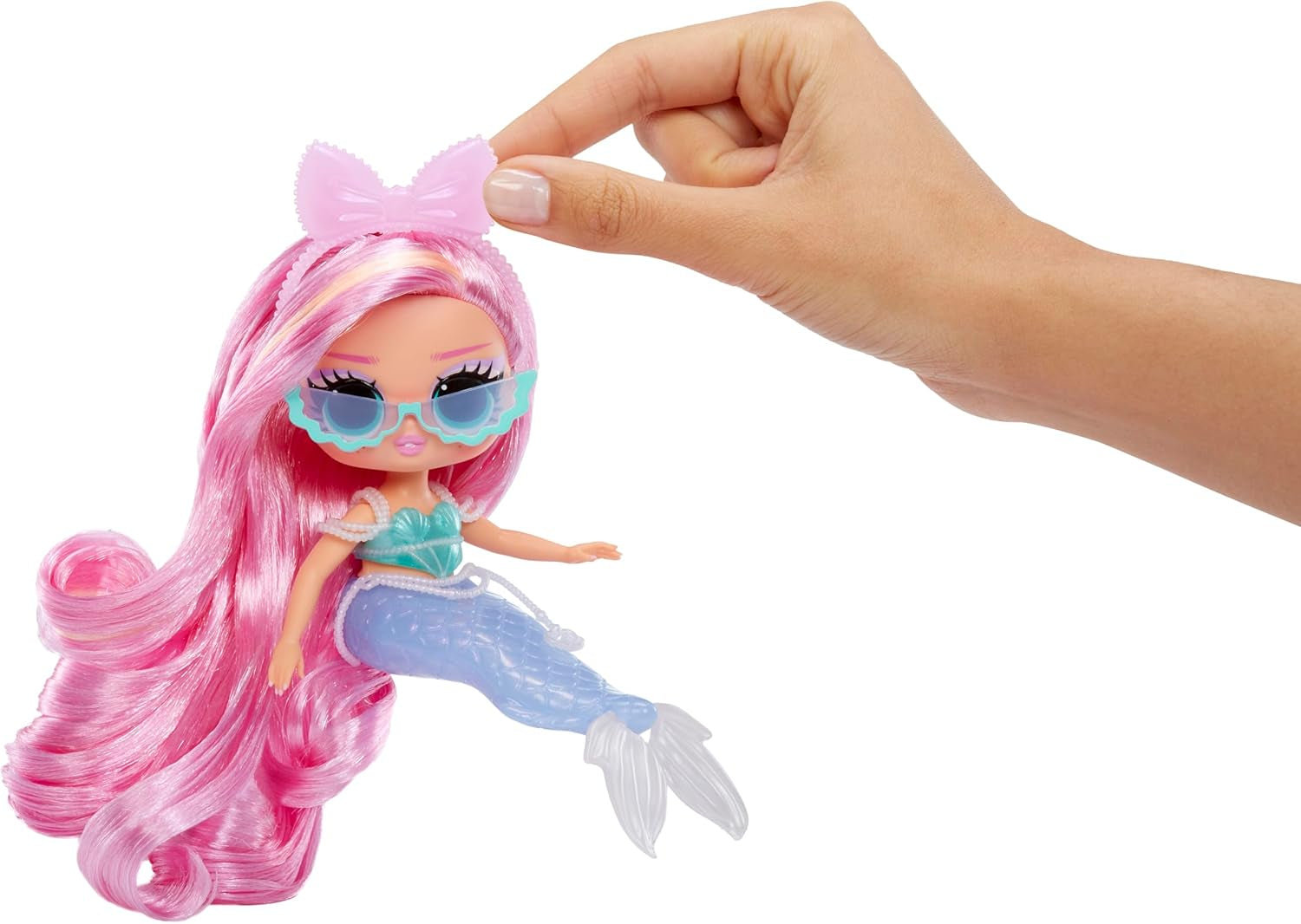 L.O.L. Overraskelse! Tweens - Mermaid Lola Waves - modedukke med farveskiftende hale, bevægelig finne og smukt tilbehør - legetøj til børn og samlere fra 4 år Naty Shop Dolls