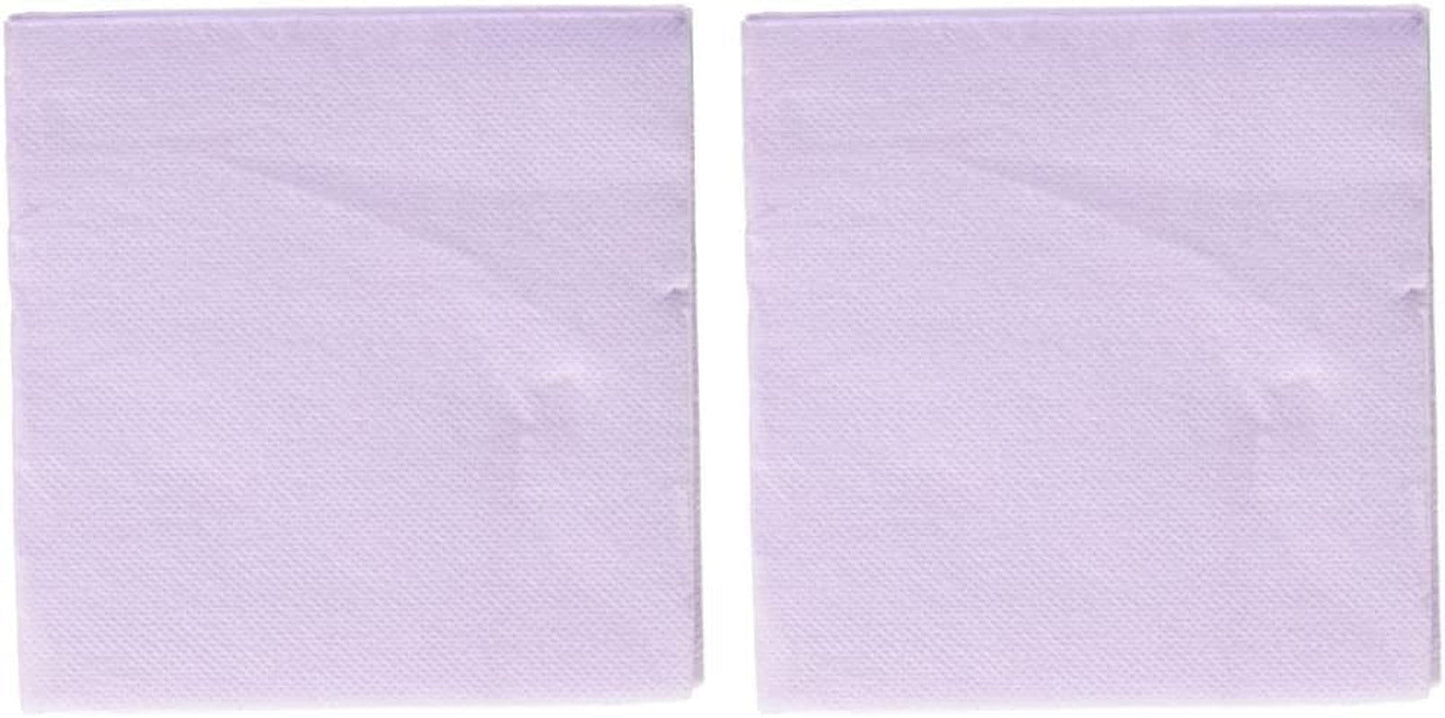 - Tex Touch papirservietter - Pink farve - Fsc® certificerede servietter - Genanvendelige og biologisk nedbrydelige - Pakke med 50 lyserøde servietter størrelse 24 X 24 Cm