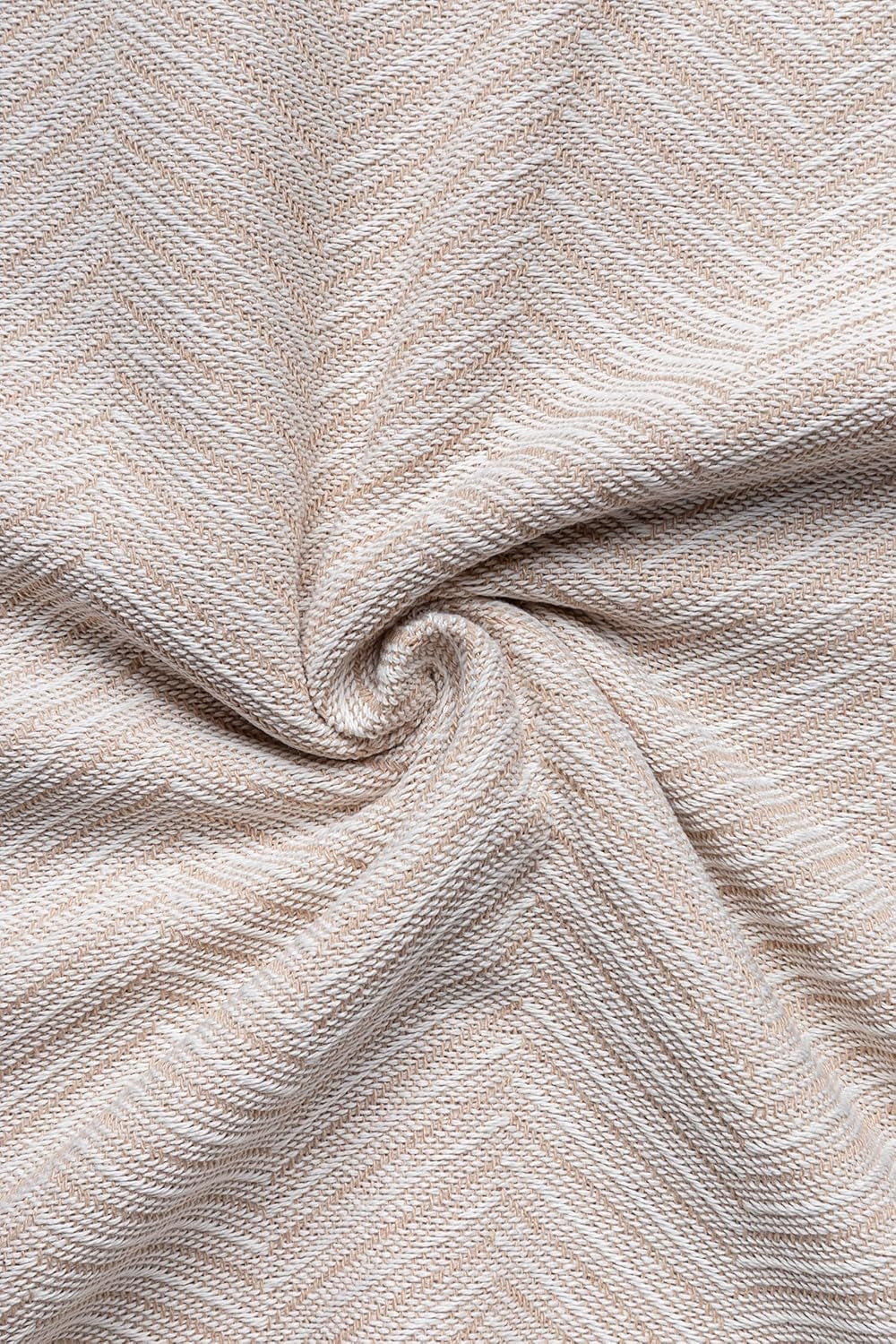 Todocama multifunktionelt sengetæppe, sengetæppe, sengetæppe, sofabetræk, jarapas, sildebensmønster (230 X 260 Cm, sandbeige). Senge og tæpper Besuche den Todocama-Store