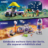 LEGO Friends Stargazer campingkøretøjssæt med terrængående køretøj og legetøjsteleskop, gave til piger og drenge fra 7 år, inkluderer legefigurer Nova, Aliya og en hund 42603 byggesæt Besuche den LEGO-Store