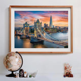 Clementoni - 31694 Collection - London Twilight, puslespil 1500 brikker til voksne og børn 10 år, færdighedsspil for hele familien Puslespil Naty Shop