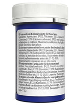 Sugarflair Pastel Madfarve til Pasta, Klokkeblå, Madfarve til Pasta, Fondant og Marcipan, Spectral Concentrated Colors - 25g