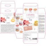 Scrapcooking - Sæt med 3 metallisk madfarve - Madfarve: guld, rosaguld og rubin - spiselig madfarve til bagning, kager, småkager, kager, chokolade - 4019