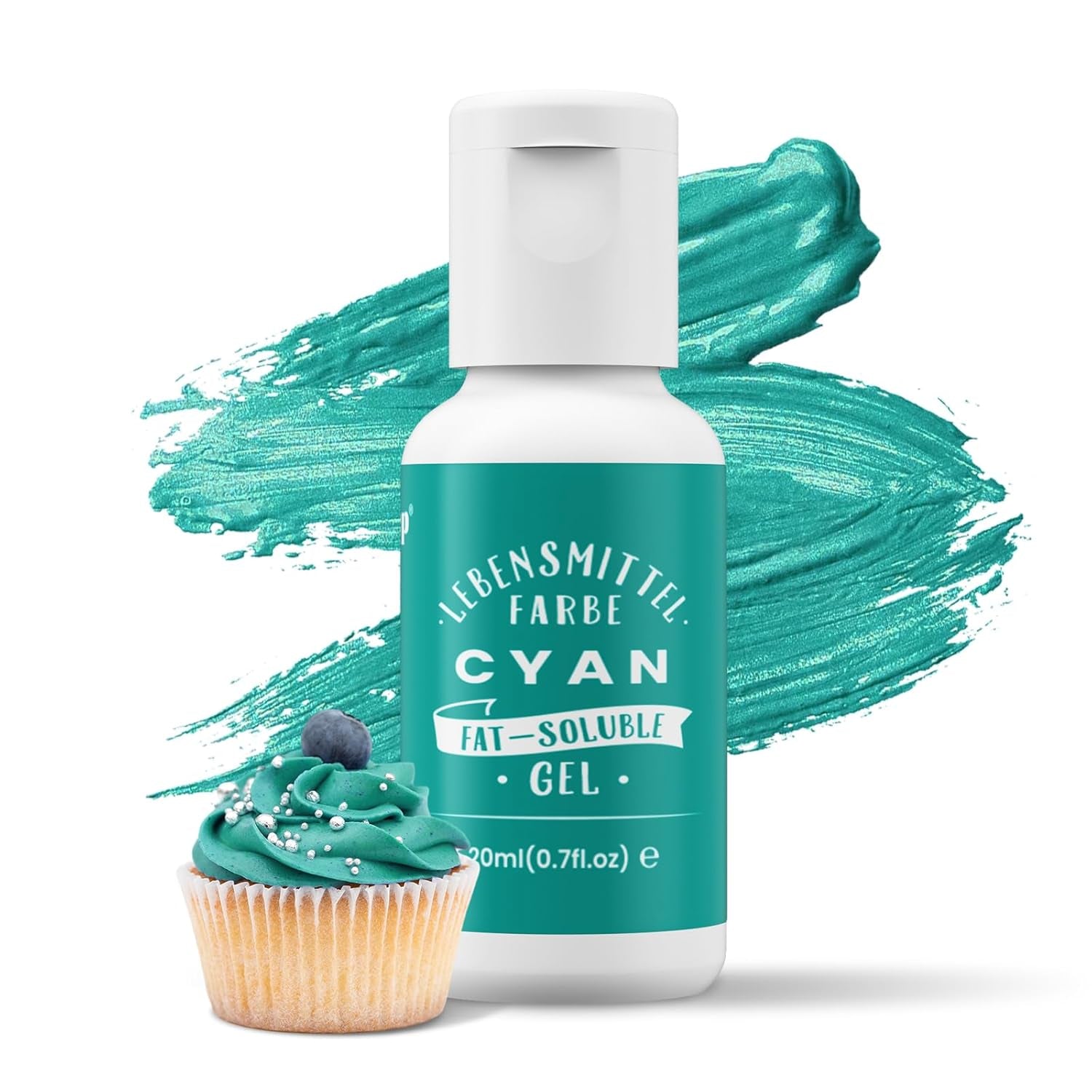Blanding af olier, oliebaseret lyserød madfarve, højkoncentreret, til chokolade, fondant, småkager, kagebagning, macarons, gør-det-selv kagepynt, dejtoppings - 20 ml