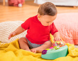 B. legetøj - Børnelegetøj til højstol - Sugekoplegetøj med musik, lys, lyde - Sanselegetøj - Motorisk aktivitetslegetøj til børn - fra 6 måneder - Whirly Pop Baby Toys Naty Shop